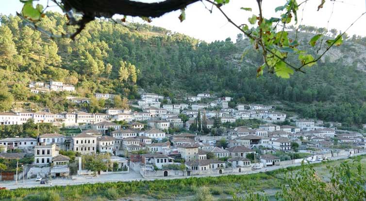 The central Albanian town of Berat is a Unesco World Heritage site.